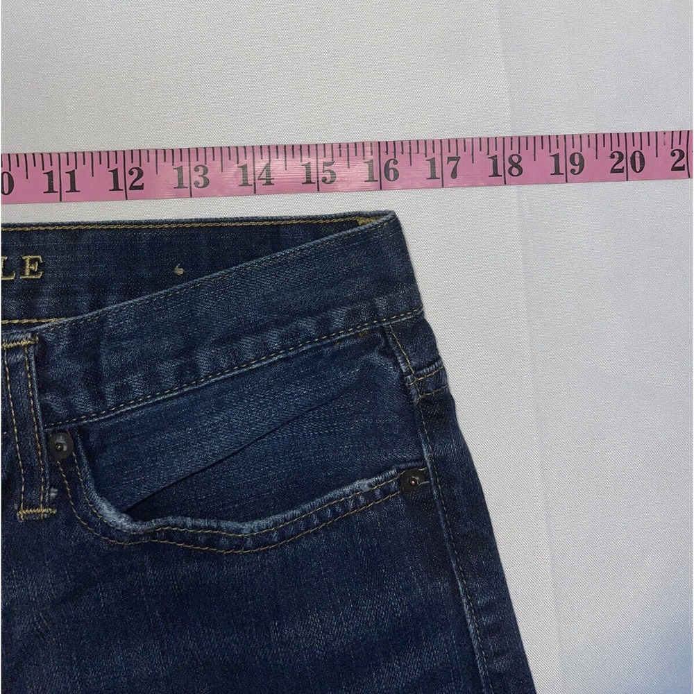 American Eagle Original Taper Mens Jeans Dark Wash Size 32x34 - Picture 3 of 7